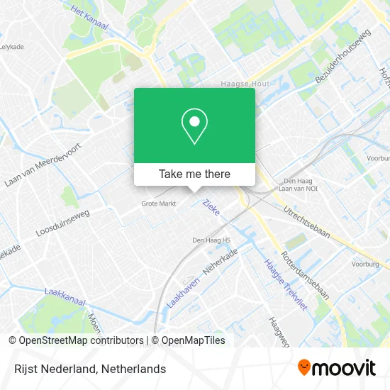 Rijst Nederland map