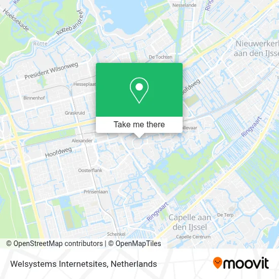 Welsystems Internetsites map