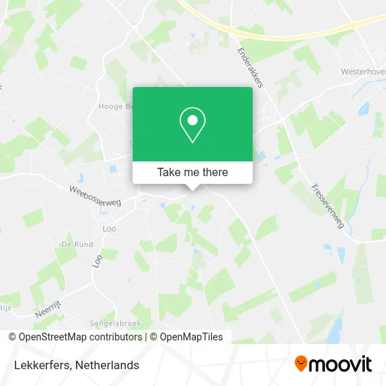 Lekkerfers map