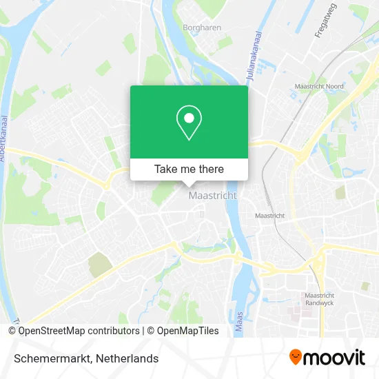 Schemermarkt map