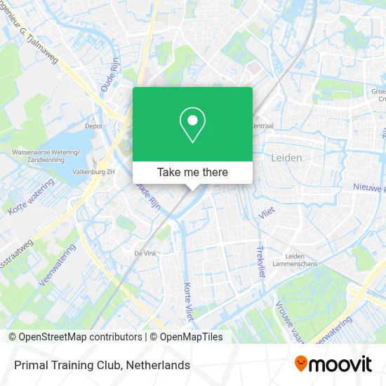 Primal Training Club map
