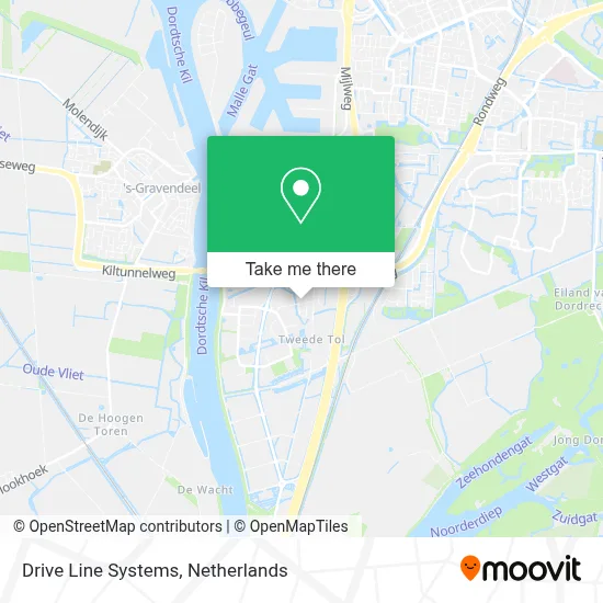Drive Line Systems map