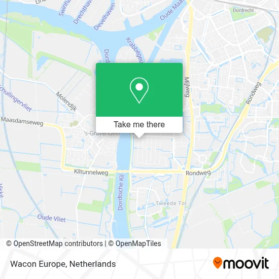Wacon Europe map