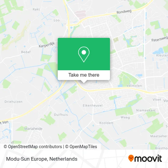 Modu-Sun Europe map
