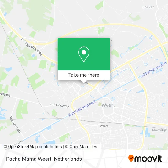 Pacha Mama Weert map
