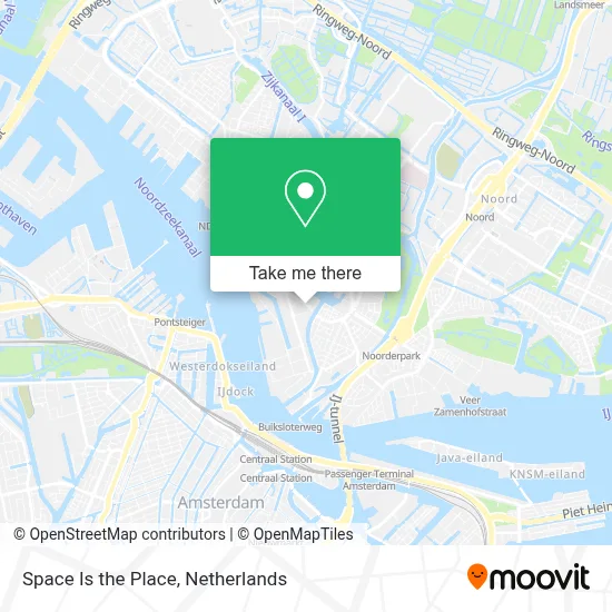 Space Is the Place map