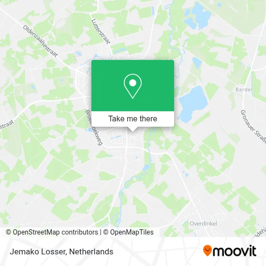 Jemako Losser map