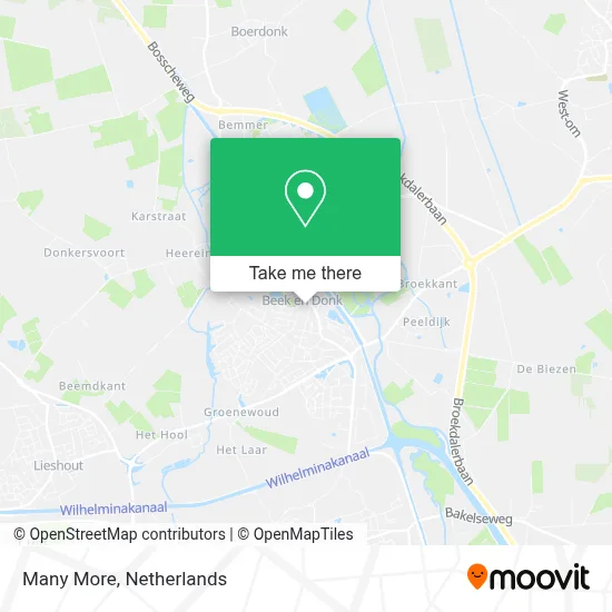 Many More map