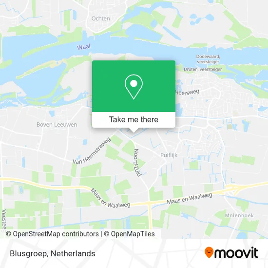 Blusgroep map