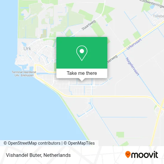 Vishandel Buter map