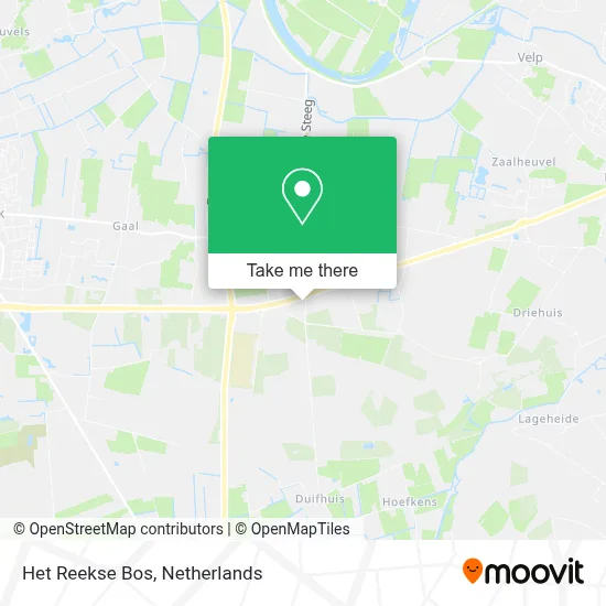 Het Reekse Bos map