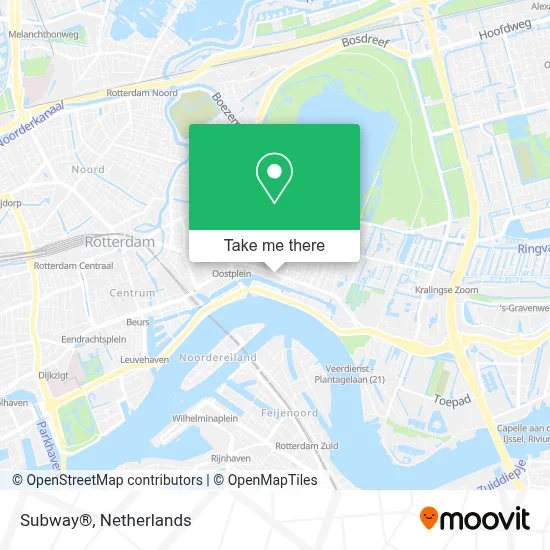 Subway® map
