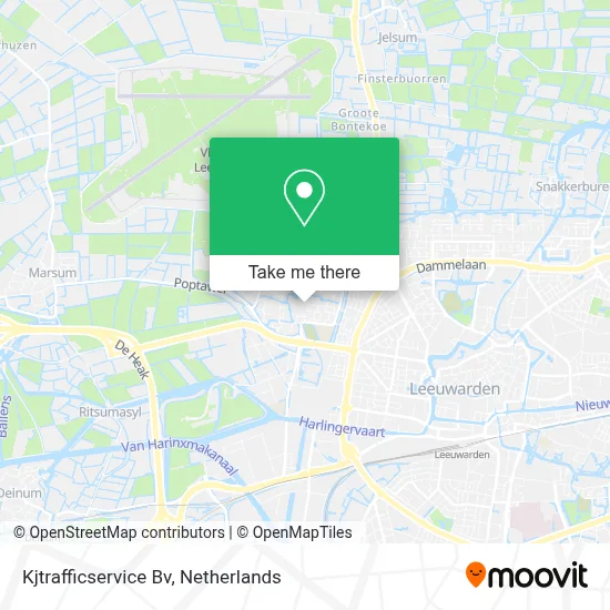 Kjtrafficservice Bv map