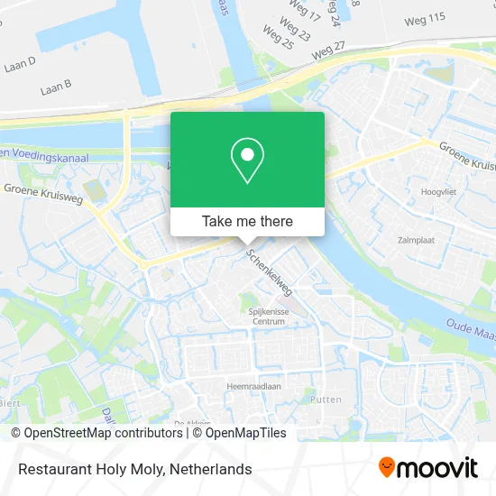 Restaurant Holy Moly map