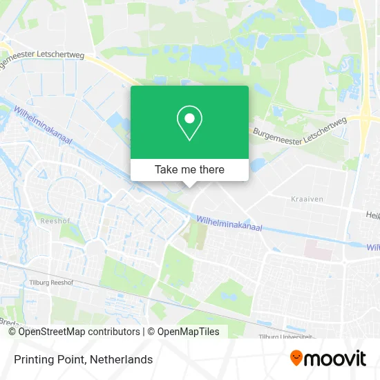 Printing Point map