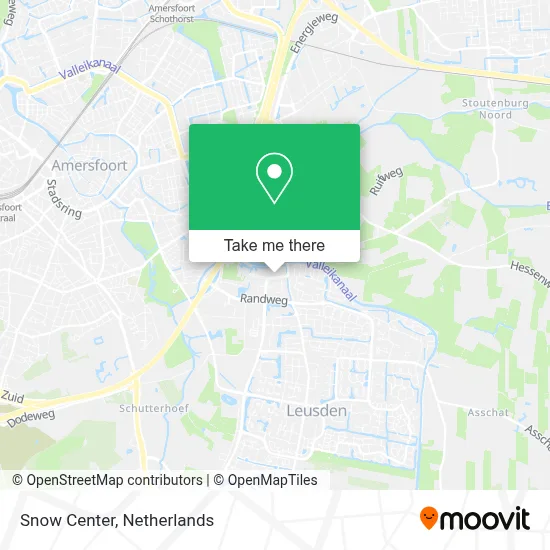 Snow Center map