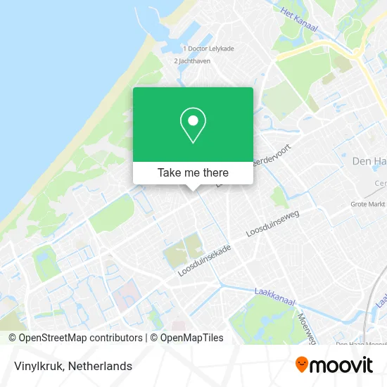 Vinylkruk map