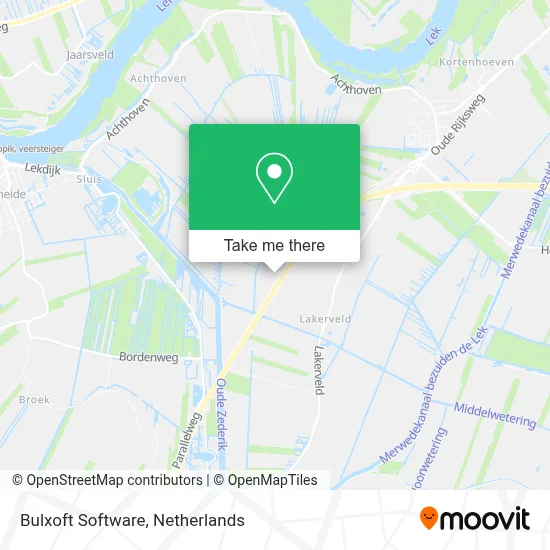 Bulxoft Software Karte