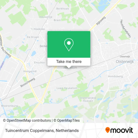Tuincentrum Coppelmans map