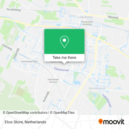 Etos Store map