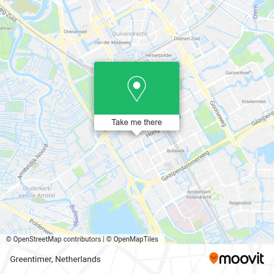 Greentimer map