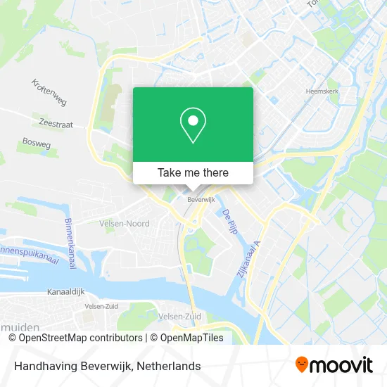 Handhaving Beverwijk map