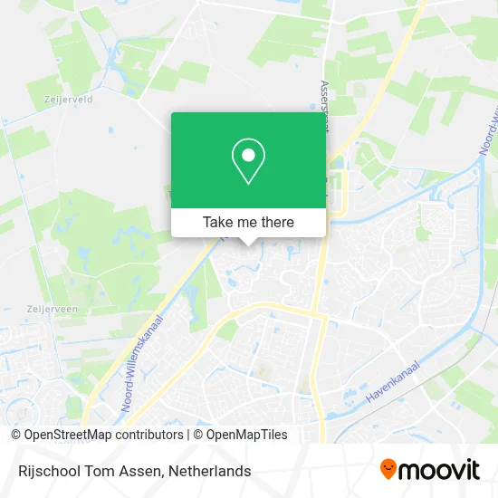 Rijschool Tom Assen map
