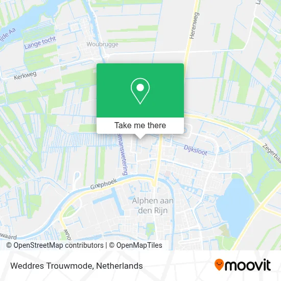 Weddres Trouwmode map
