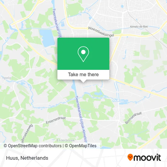 Huus map