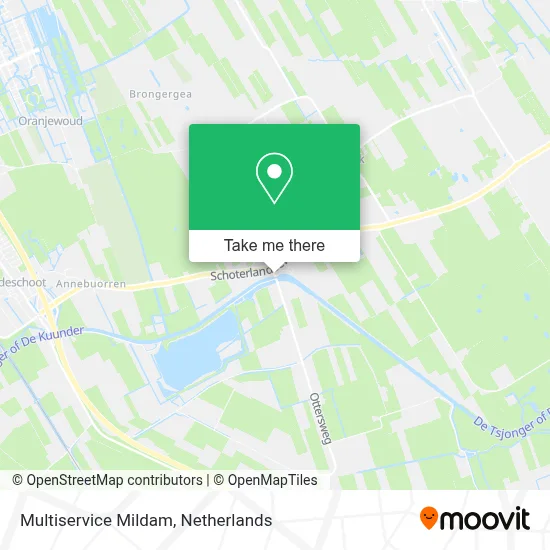 Multiservice Mildam map