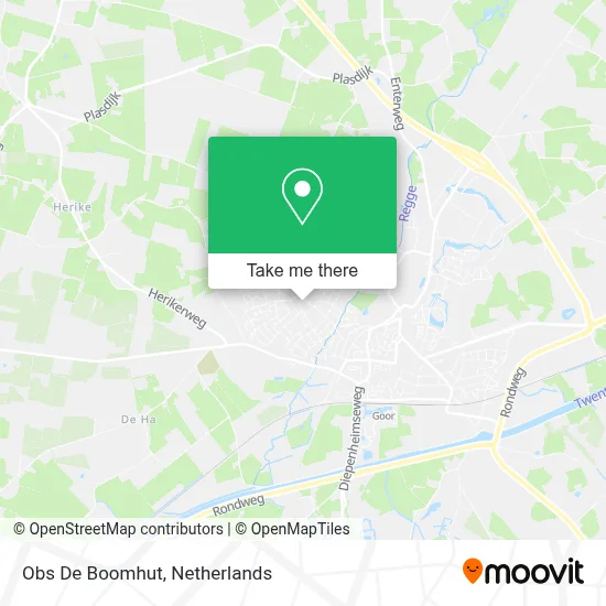 Obs De Boomhut map