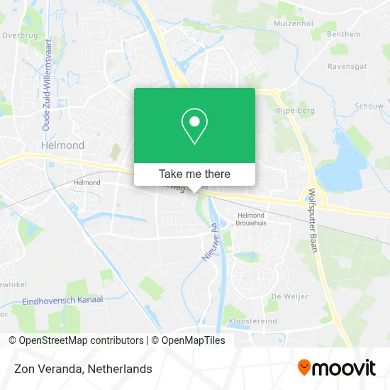 Zon Veranda map