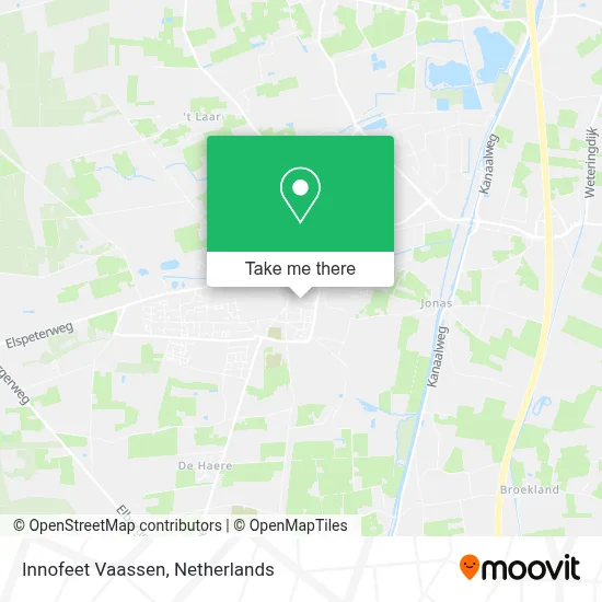 Innofeet Vaassen map