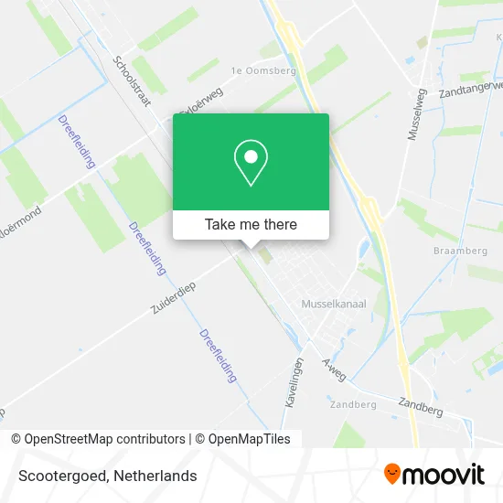 Scootergoed map