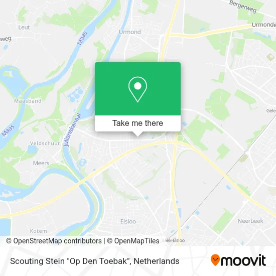 Scouting Stein "Op Den Toebak" map