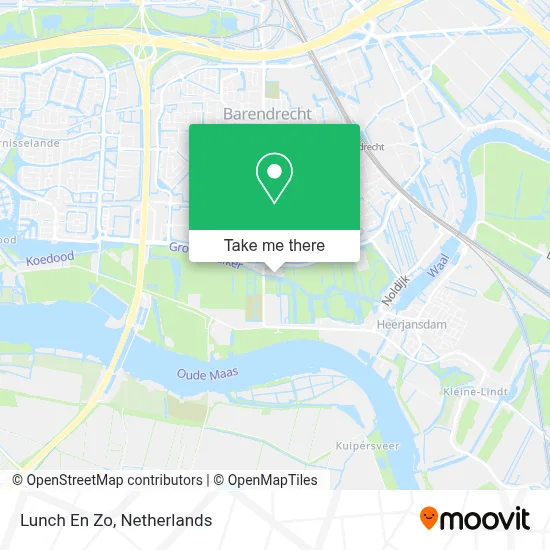 Lunch En Zo map