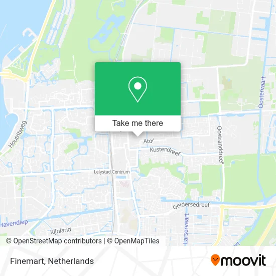Finemart map