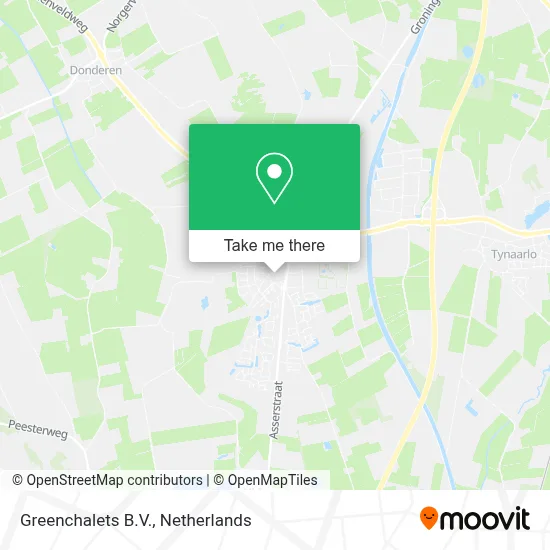 Greenchalets B.V. map