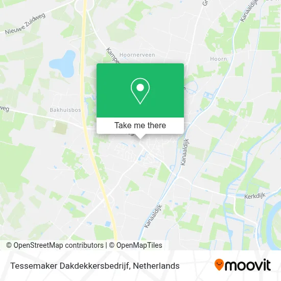 Tessemaker Dakdekkersbedrijf map