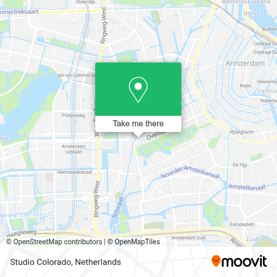 Studio Colorado map