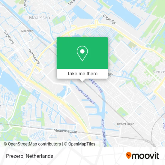 Prezero map