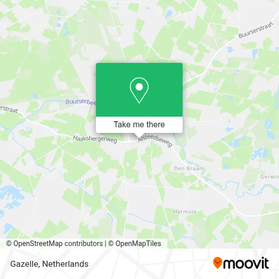 Gazelle map