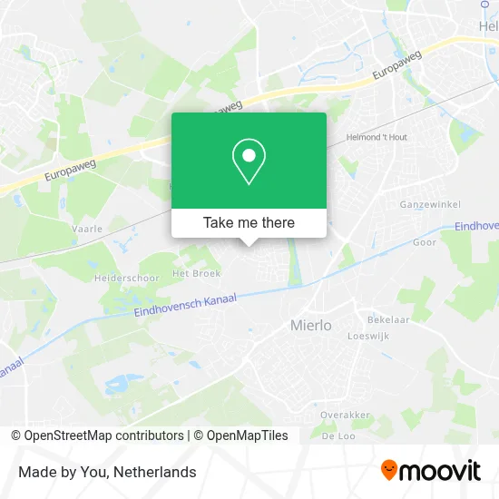 Made by You map