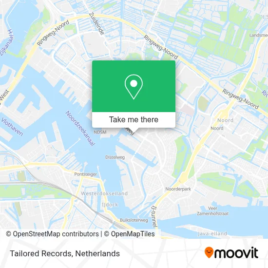 Tailored Records map