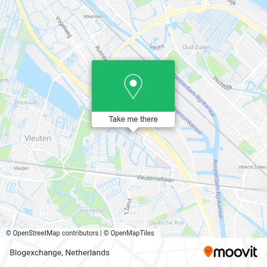 Blogexchange map