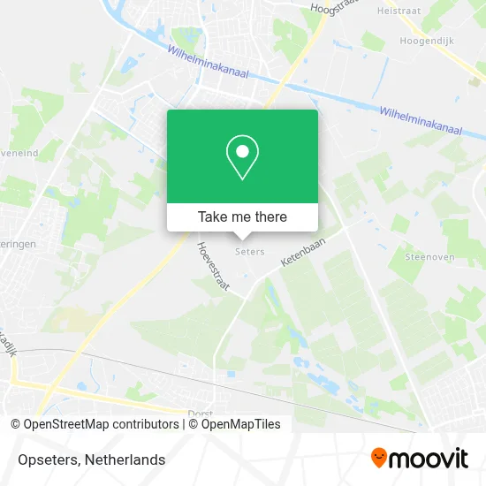 Opseters map