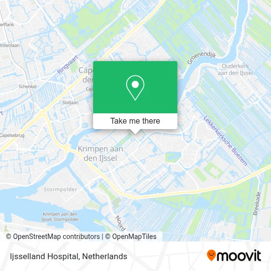 Ijsselland Hospital map