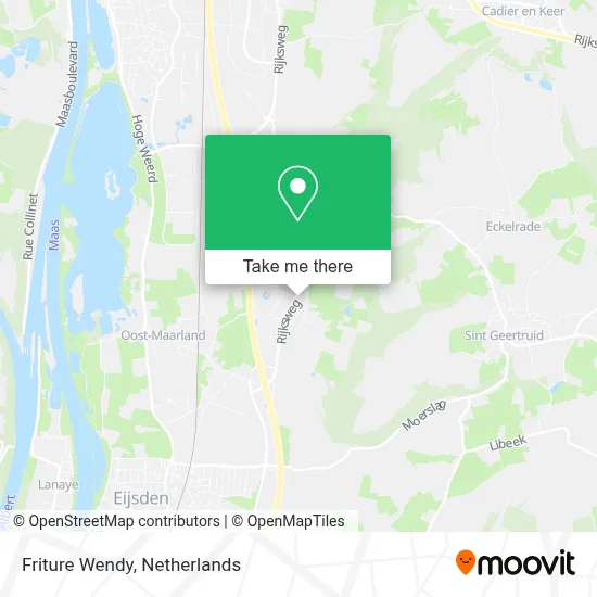 Friture Wendy map