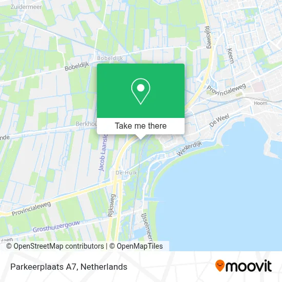 Parkeerplaats A7 map