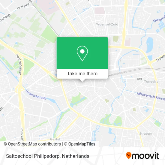 Saltoschool Philipsdorp map